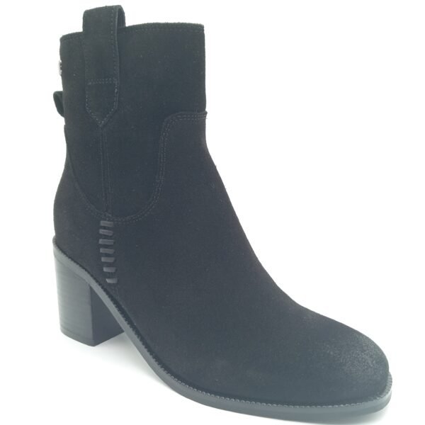 Bottines Carmela daim noir femme