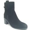 Bottines Carmela daim noir femme