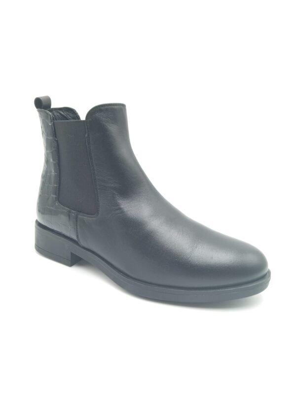 Bottines Rosewood cuir noir femme
