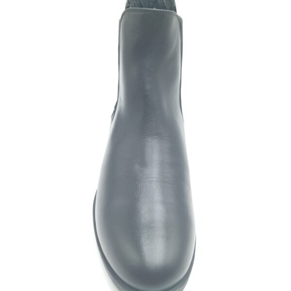 Bottines cuir noir femme Rosewood Chelsea pointure 40 dessus