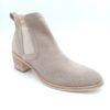 Bottines NeroGiardini velours beige femme