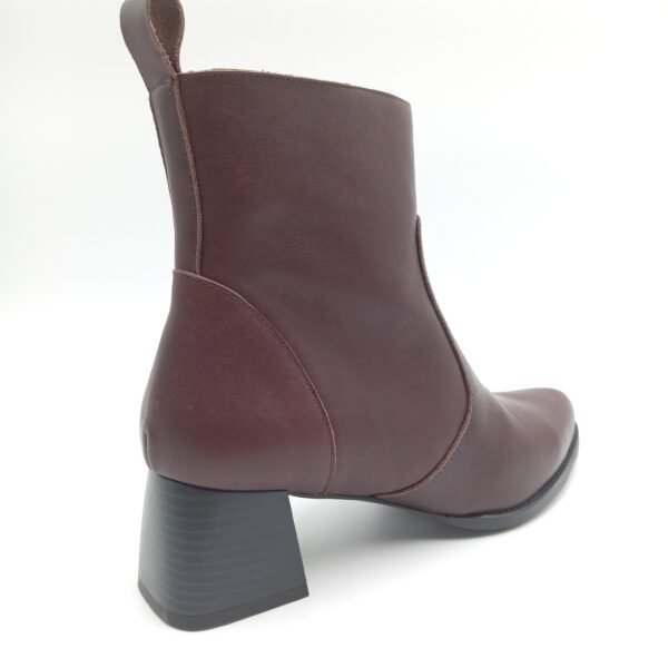 Bottines cuir marron femme Rosewood DeeDee pointure 39 arrière droit