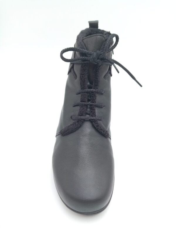 Bottines cuir noir femme Arima Valeska fourrées pointure 40 dessus