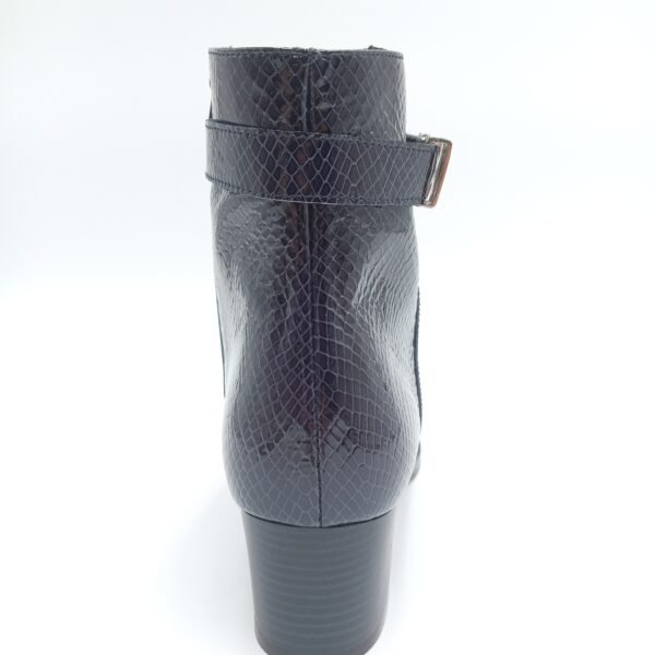 Bottines cuir verni femme Rosewood Eva pointure 41 arrière