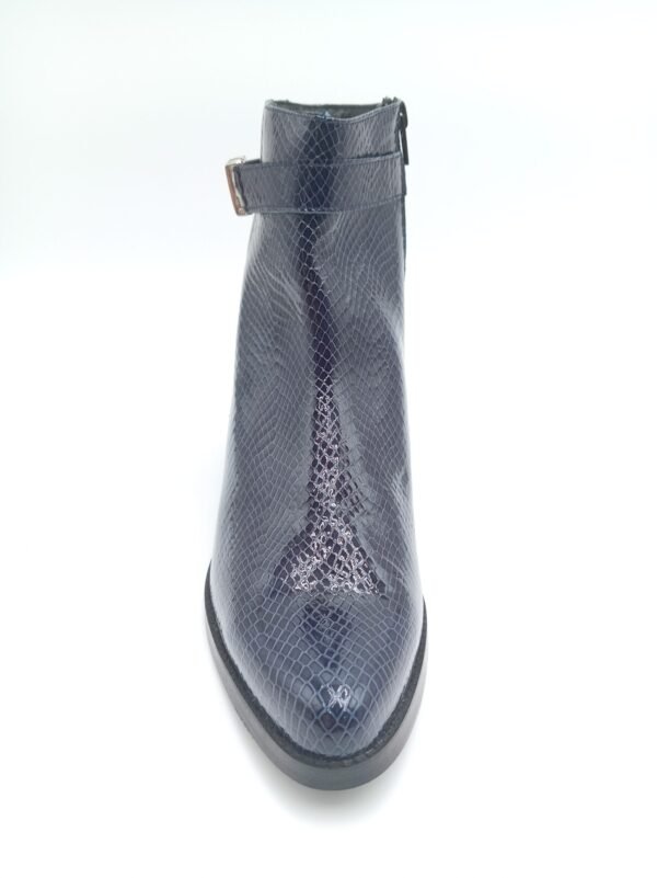 Bottines cuir verni femme Rosewood Eva pointure 41 dessus