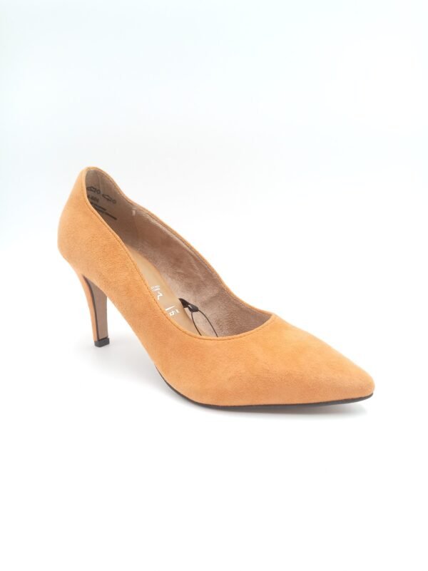 Escarpins Tamaris daim camel femme