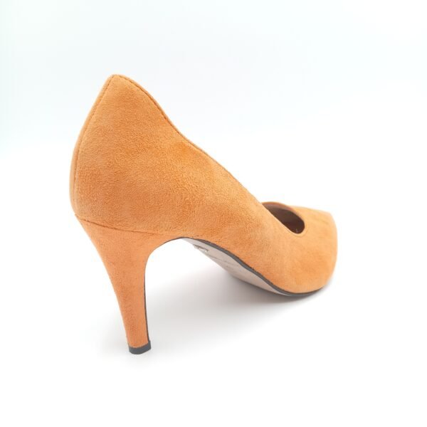 Escarpins daim camel femme Tamaris arrière droit