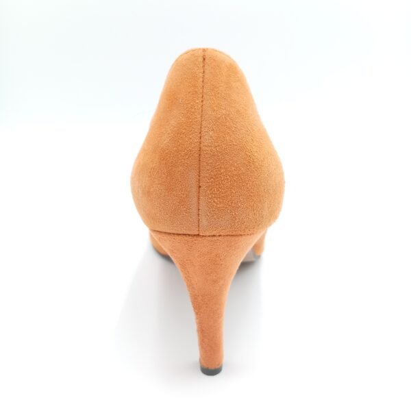 Escarpins daim camel femme Tamaris arrière