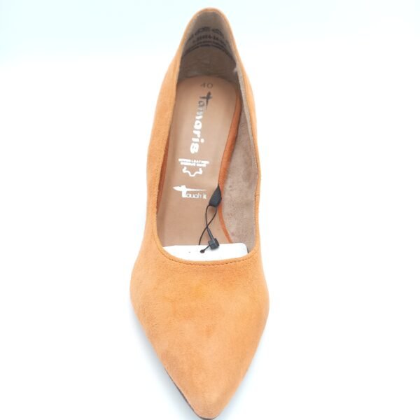 Escarpins daim camel femme Tamaris dessus