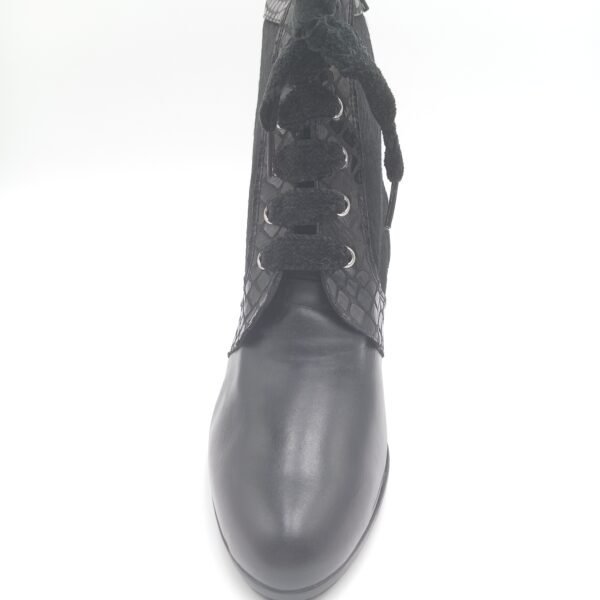 Bottines cuir noir femme Rosewood Olympia pointure 40 dessus