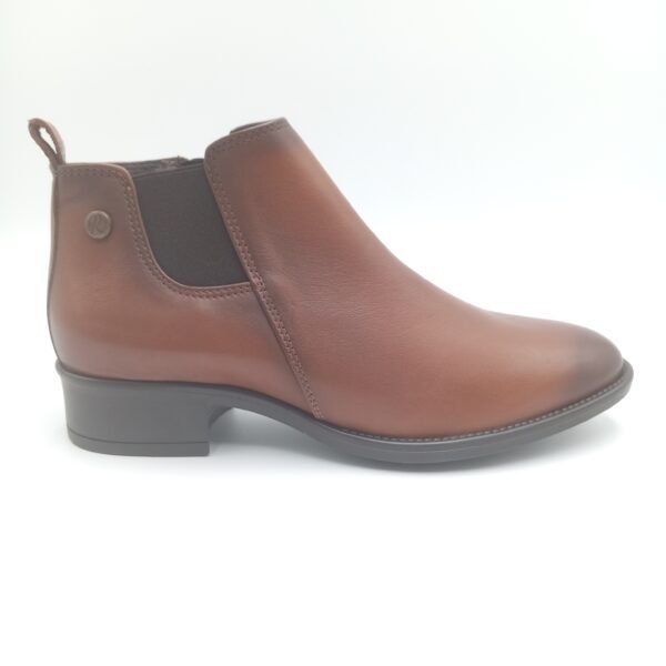 Bottines cuir marron femme ReBelles by Arima Lucie pointure 40 profil