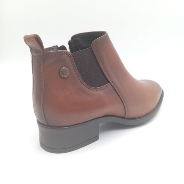 Bottines cuir marron femme ReBelles by Arima Lucie pointure 40 arrière droit