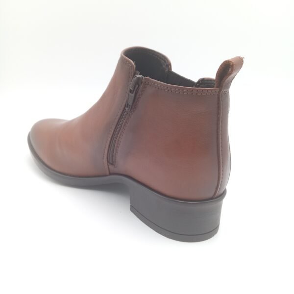 Bottines cuir marron femme ReBelles by Arima Lucie pointure 40 arrière gauche