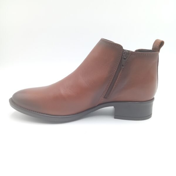 Bottines cuir marron femme ReBelles by Arima Lucie pointure 40 profil opposé