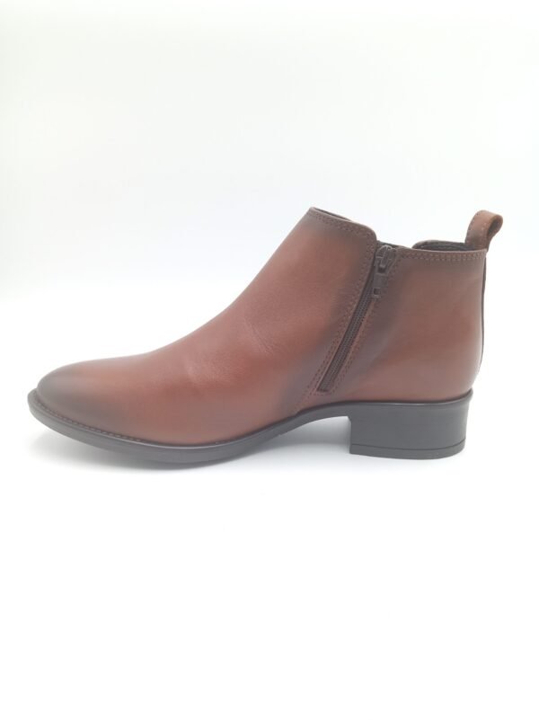 Bottines cuir marron femme ReBelles by Arima Lucie pointure 40 profil opposé