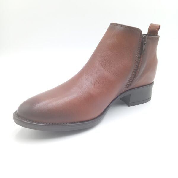 Bottines cuir marron femme ReBelles by Arima Lucie pointure 40 avant gauche