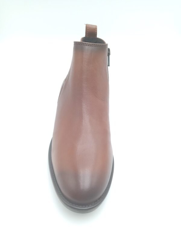 Bottines cuir marron femme ReBelles by Arima Lucie pointure 40 dessus