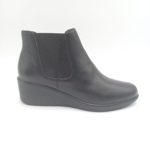 Bottines cuir noir femme France Arno Saline pointure 38 opposé