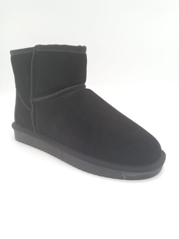 Bottines Gioseppo daim noir fourrées femme