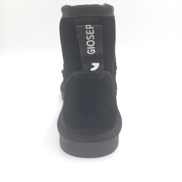 Bottines daim noir fourrées femme Gioseppo Gilliam pointure 41 arrière
