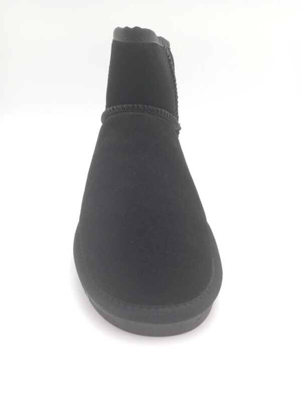 Bottines daim noir fourrées femme Gioseppo Gilliam pointure 41 dessus