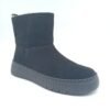 Bottines Gabor cuir noir fourrées femme