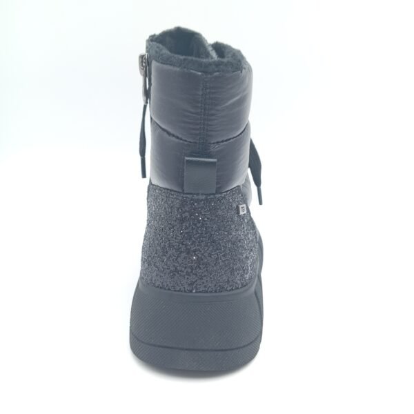 Bottines noires fourrées femme Tom Tailor pointure 39 arrière