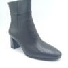 Bottines Tamaris cuir noir femme