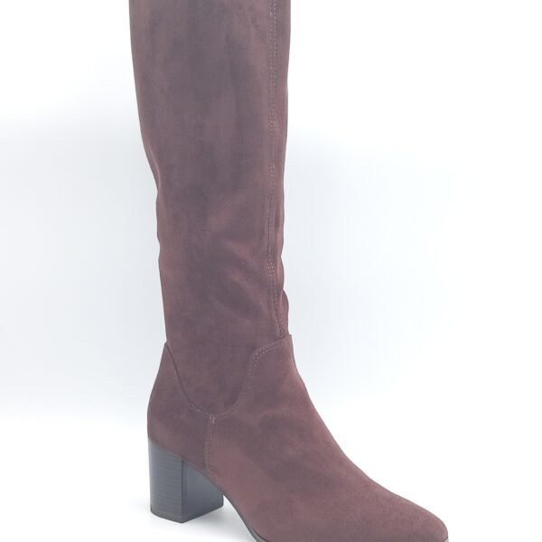 Bottes Caprice hautes marron femme