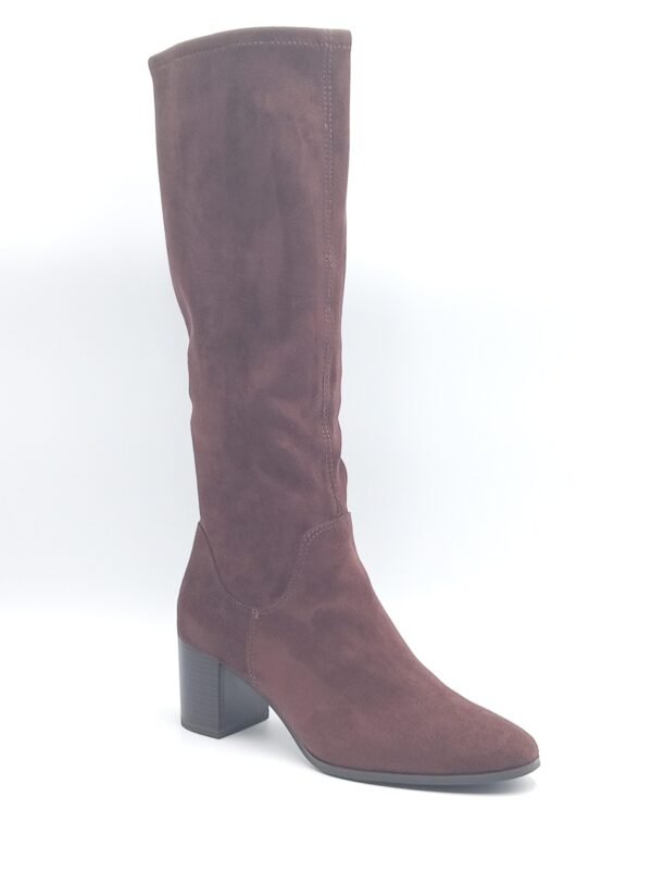Bottes Caprice hautes marron femme