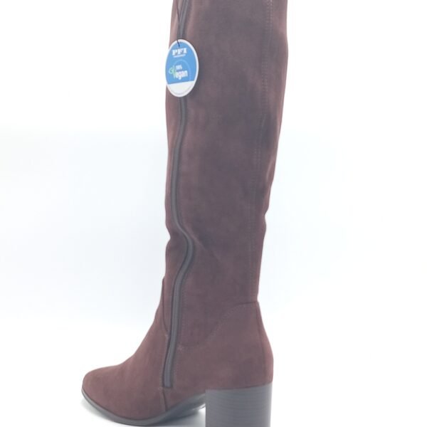 Bottes hautes marron femme Caprice pointure 40 arrière gauche