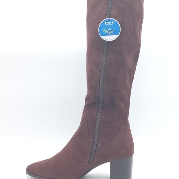 Bottes hautes marron femme Caprice pointure 40 profil opposé