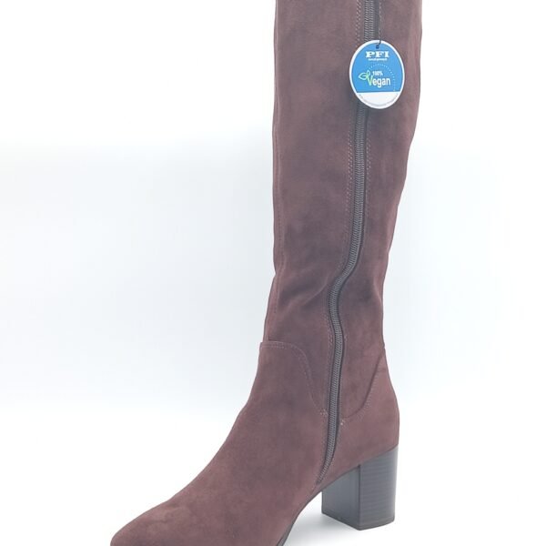 Bottes hautes marron femme Caprice pointure 40 avant gauche