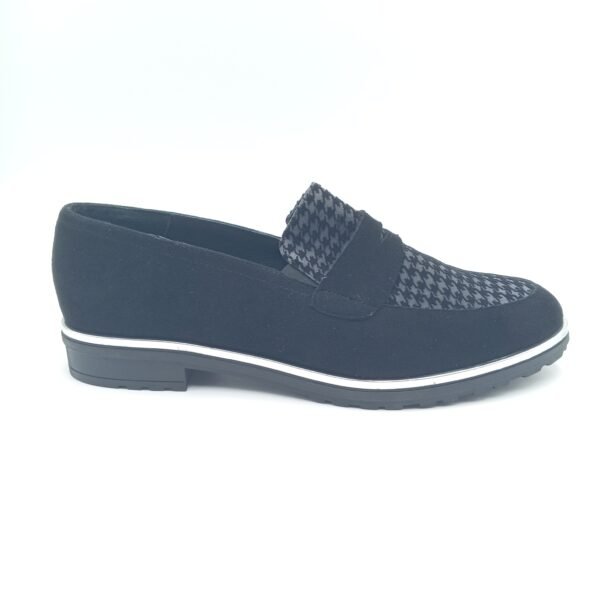 Mocassins noirs femme Rosewood Cady pointure 41 profil