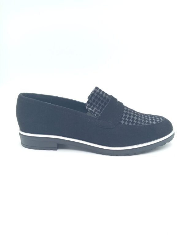 Mocassins noirs femme Rosewood Cady pointure 41 profil