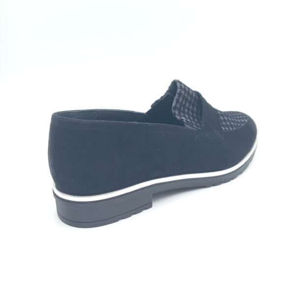 Mocassins noirs femme Rosewood Cady pointure 41 arrière droit