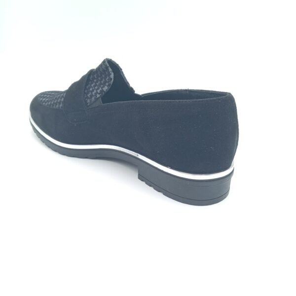 Mocassins noirs femme Rosewood Cady pointure 41 arrière gauche