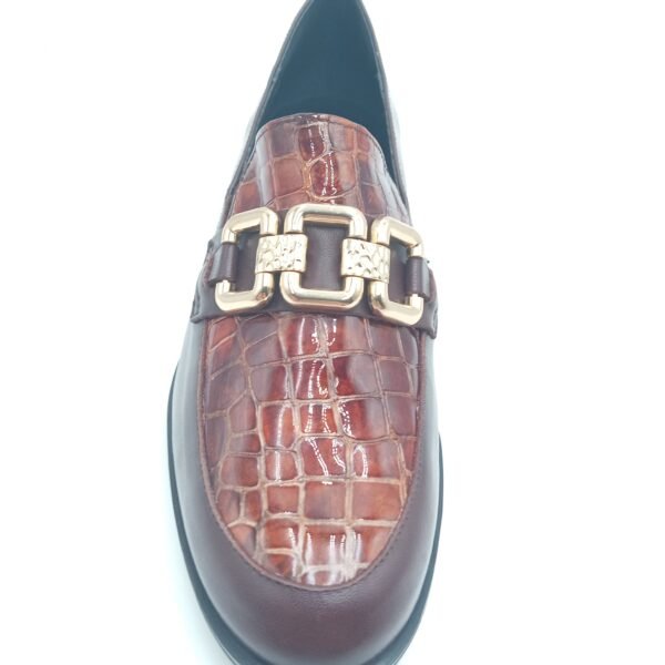 Mocassins cuir bordeaux femme Rosewood Cady pointure 39 dessus