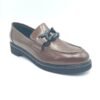 Mocassins cuir bronze femme Adige Gino V3 Polido pointure 39