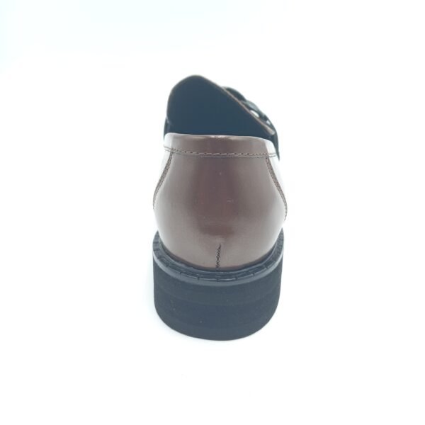 Mocassins cuir bronze femme Adige Gino V3 Polido pointure 39 arrière