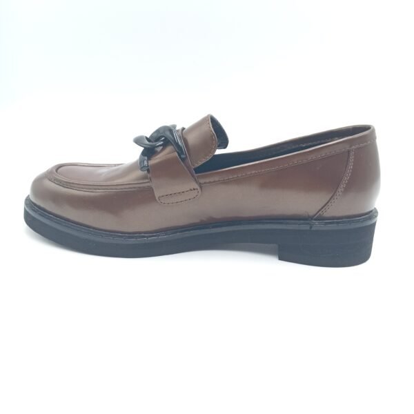 Mocassins cuir bronze femme Adige Gino V3 Polido pointure 39 profil opposé