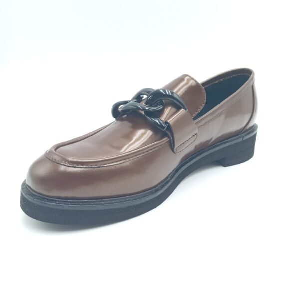 Mocassins cuir bronze femme Adige Gino V3 Polido pointure 39 avant gauche