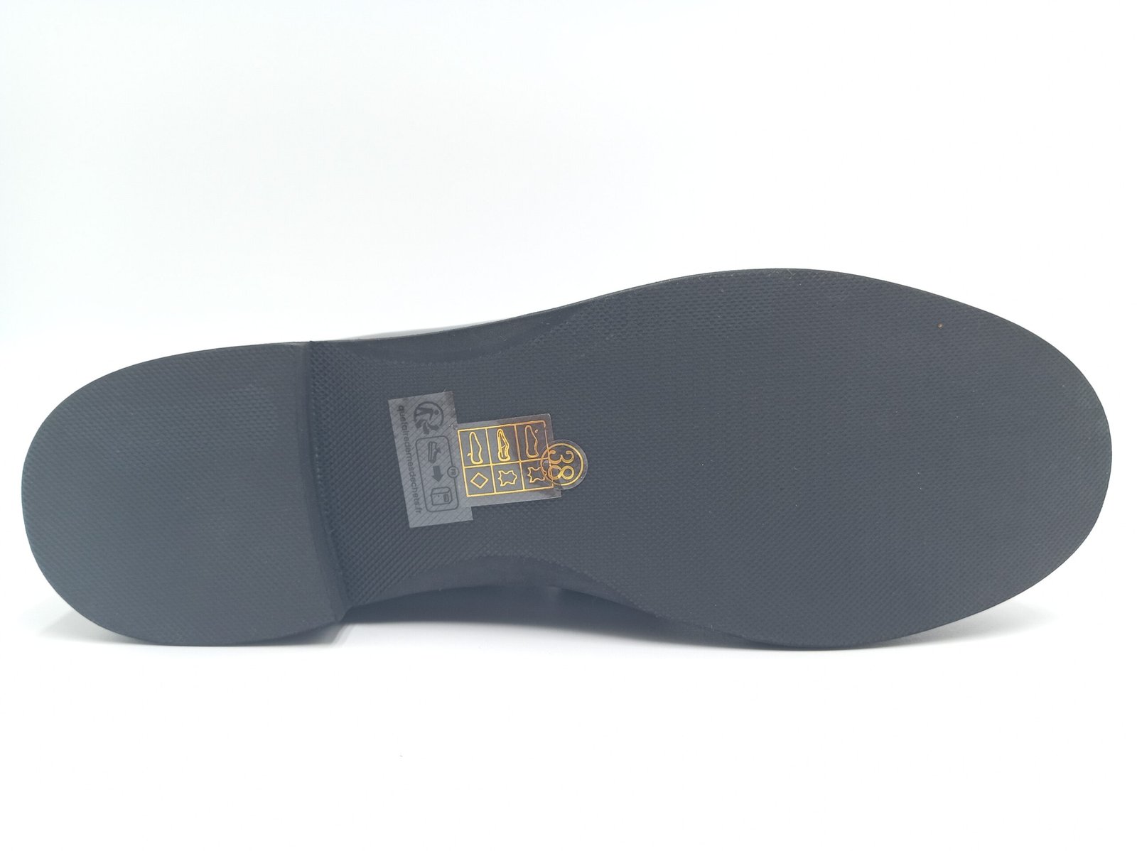 Mocassins cuir anthracite femme Adige A Gino V1 Polido pointure 38 semelle