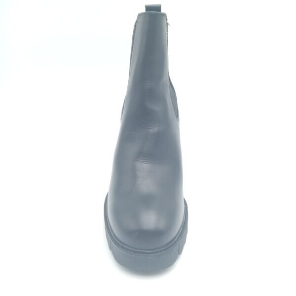 Bottines cuir noir à talon femme Tamaris pointure 40 dessus