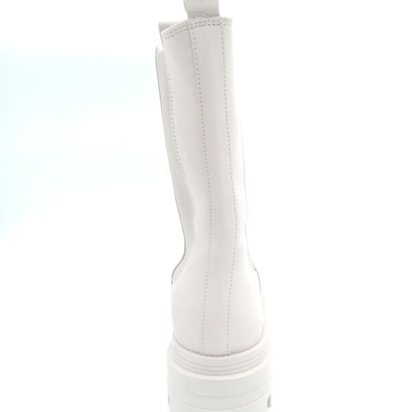 Bottines nubuck beige femme Tamaris pointure 40 arrière