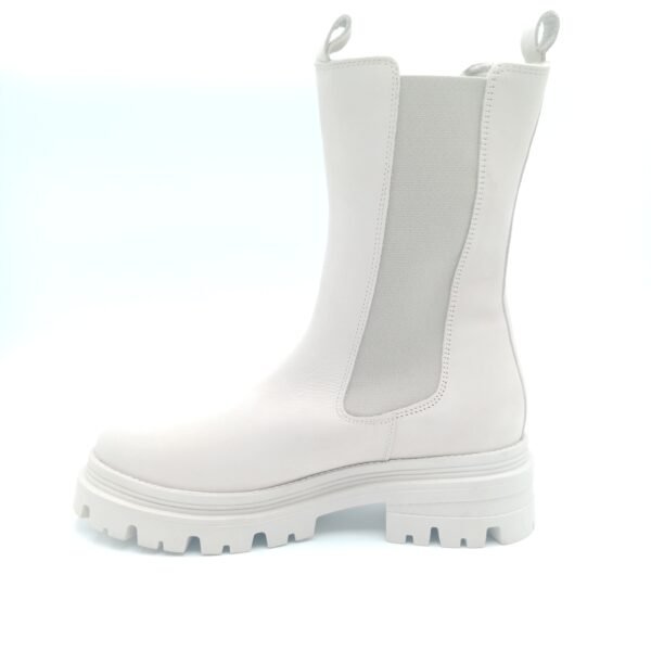 Bottines nubuck beige femme Tamaris pointure 40 profil opposé