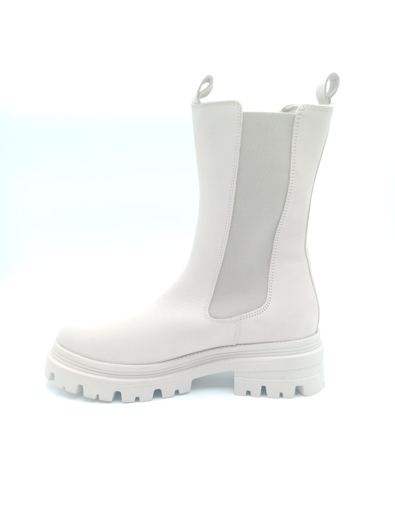 Bottines nubuck beige femme Tamaris pointure 40 profil opposé