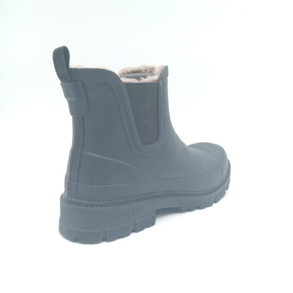 Bottines caoutchouc noir femme Verbenas pointure 38 arriere droit