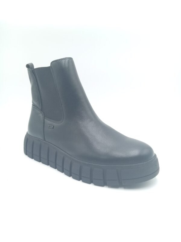 Bottines Tom Tailor noires plateforme femme