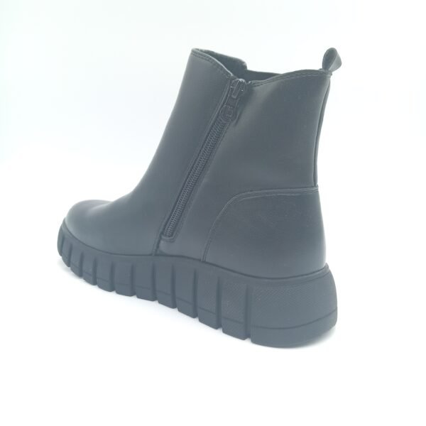 Bottines noires plateforme femme Tom Tailor pointure 39 arriere gauche